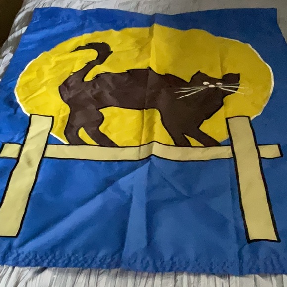 Halloween Cat Flag - Picture 2 of 2